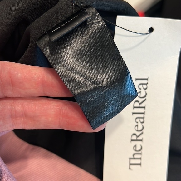 Tibi Black & Pink Arel Print Dress Size 4 - Picture 9 of 9